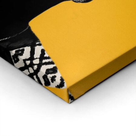 Πίνακας σε Καμβά AFROCENTRIC WOMAN SMOKING -  Sticky 2