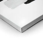 Πίνακας σε Καμβά BOHO BLACK & WHITE VERTICAL BRUSH STROKES