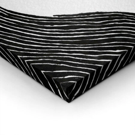 Πίνακας σε Καμβά BOHO BLACK & WHITE WOMAN FACE 7 -  Sticky 2