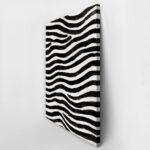 Πίνακας σε Καμβά BOHO BLACK & WHITE ZEBRA PATTERN