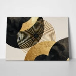 Πίνακας σε Καμβά BOHO LUXURY CIRCLES 2