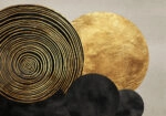 Πίνακας σε Καμβά BOHO LUXURY CIRCLES