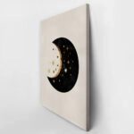 Πίνακας σε Καμβά BOHO LUXURY CRESCENT MOON