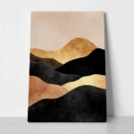 Πίνακας σε Καμβά BOHO LUXURY MOUNTAINS LANDSCAPE