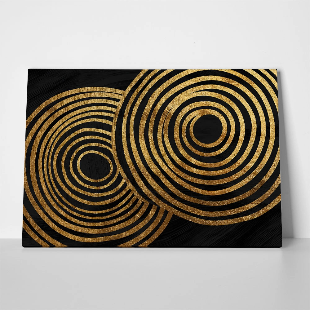 Πίνακας σε Καμβά BOHO LUXURY SPIRAL 2