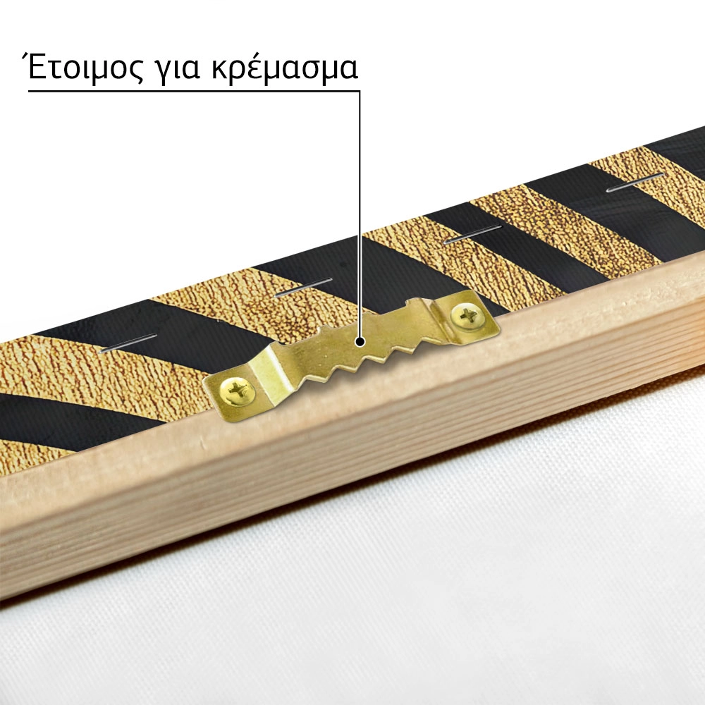 Πίνακας σε Καμβά BOHO LUXURY SPIRAL 2