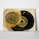 Πίνακας σε Καμβά BOHO LUXURY SPIRAL 3