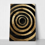 Πίνακας σε Καμβά BOHO LUXURY SPIRAL 4