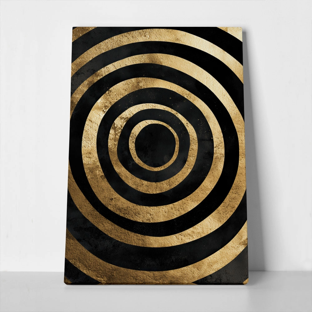 Πίνακας σε Καμβά BOHO LUXURY SPIRAL 4