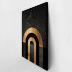 Πίνακας σε Καμβά BOHO LUXURY SUNBURST