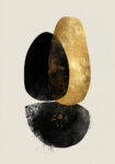 Πίνακας σε Καμβά BOHO LUXURY TEXTURED SHAPES