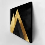 Πίνακας σε Καμβά BOHO LUXURY TRIANGLES 2