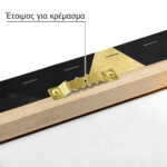 Πίνακας σε Καμβά BOHO LUXURY TRIANGLES 2