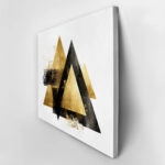 Πίνακας σε Καμβά BOHO LUXURY TRIANGLES