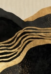 Πίνακας σε Καμβά BOHO LUXURY WAVES AND SHAPES