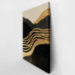 Πίνακας σε Καμβά BOHO LUXURY WAVES AND SHAPES
