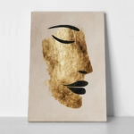 Πίνακας σε Καμβά BOHO LUXURY WOMAN FACE 8