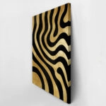 Πίνακας σε Καμβά BOHO LUXURY ZEBRA PATTERN