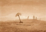 Πίνακας σε Καμβά CASPAR DAVID FRIEDRICH - LANDSCAPE WITH GRAVES