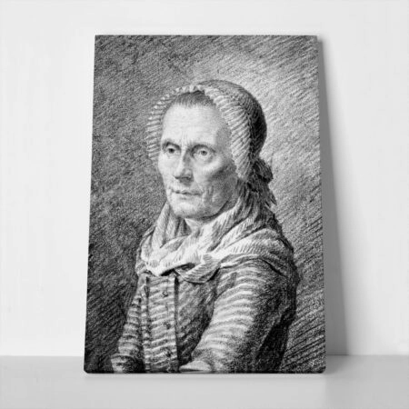Πίνακας σε Καμβά CASPAR DAVID FRIEDRICH - PORTRAIT OF MOTHER HEIDEN - Caspar David Friedrich