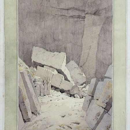 Πίνακας σε Καμβά CASPAR DAVID FRIEDRICH - QUARRY - Caspar David Friedrich Sticky 5