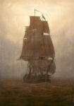 Πίνακας σε Καμβά CASPAR DAVID FRIEDRICH - SAILING SHIP