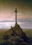 Πίνακας σε Καμβά CASPAR DAVID FRIEDRICH - THE CROSS BESIDE THE BATLIC