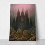 Πίνακας σε Καμβά CASPAR DAVID FRIEDRICH - THE CROSS IN THE MOUNTAINS