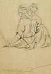 Πίνακας σε Καμβά CASPAR DAVID FRIEDRICH - TWO SEATED WOMEN