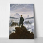 Πίνακας σε Καμβά CASPAR DAVID FRIEDRICH - WANDERER ABOVE THE SEA OF FOG