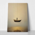 Πίνακας σε Καμβά FLOATING BOAT
