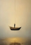 Πίνακας σε Καμβά FLOATING BOAT