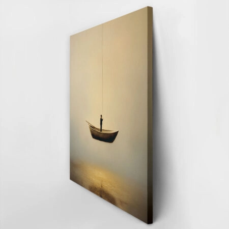 Πίνακας σε Καμβά FLOATING BOAT -  Sticky 3