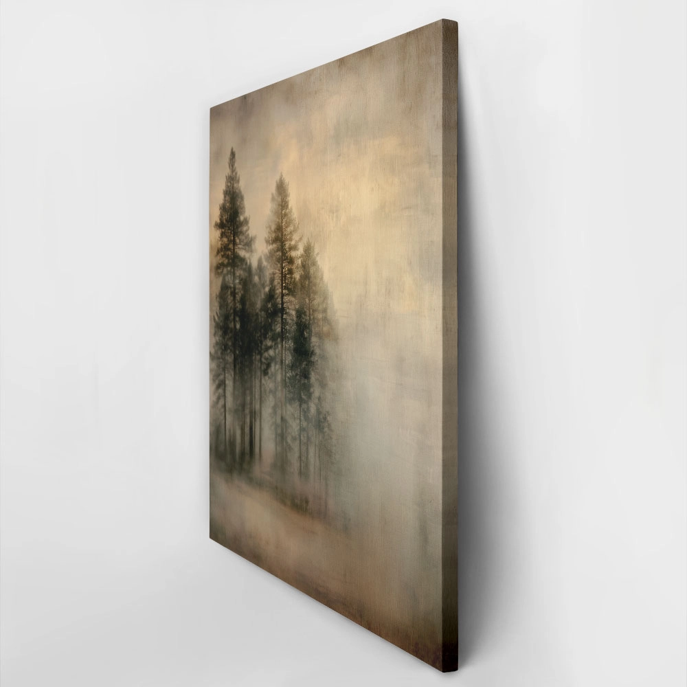 Πίνακας σε Καμβά GRUNGE FOREST
