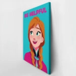 Πίνακας σε Καμβά PRINCESS BE HELPFUL