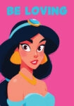 Πίνακας σε Καμβά PRINCESS BE LOVING