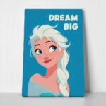 Πίνακας σε Καμβά PRINCESS DREAM BIG