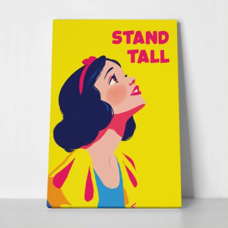 Πίνακας σε Καμβά PRINCESS STAND TALL