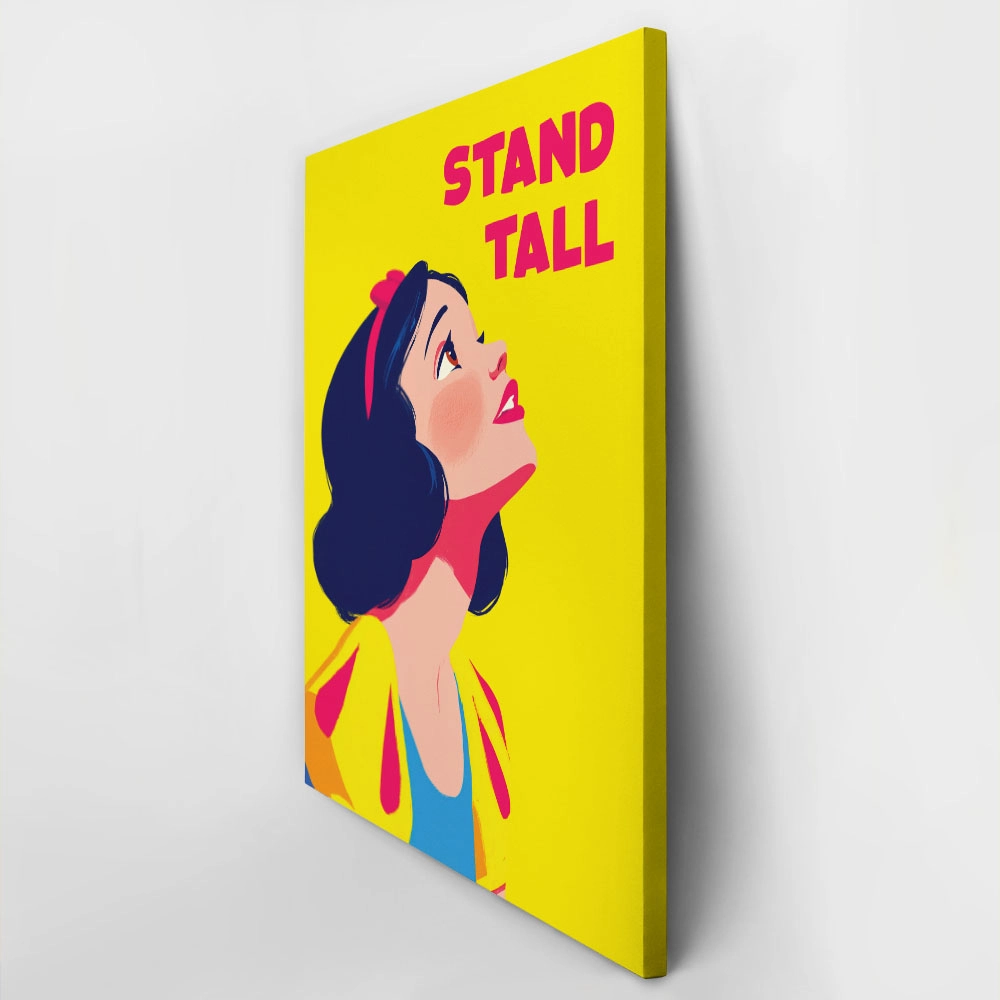 Πίνακας σε Καμβά PRINCESS STAND TALL
