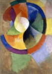 Πίνακας σε Καμβά ROBERT DELAUNAY - CIRCULAR FORMS SUN NO2
