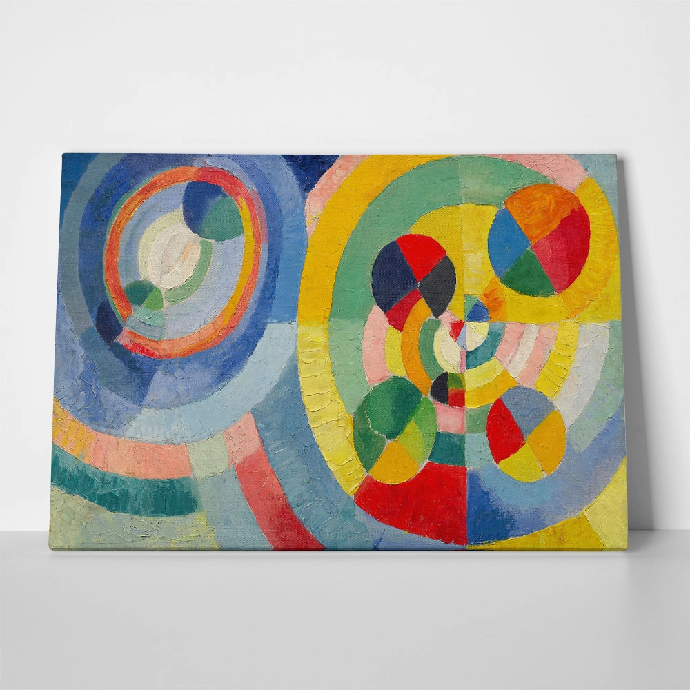 Πίνακας σε Καμβά ROBERT DELAUNAY - CIRCULAR FORMS