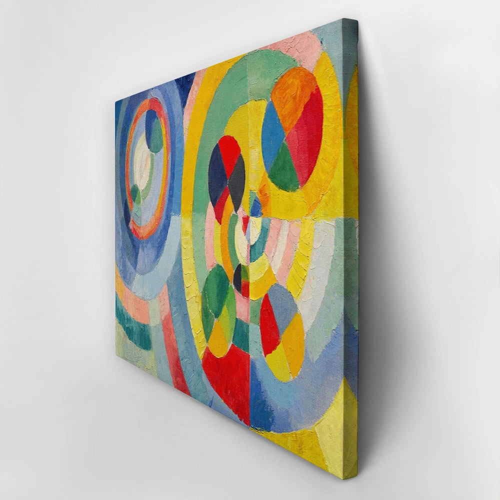 Πίνακας σε Καμβά ROBERT DELAUNAY - CIRCULAR FORMS