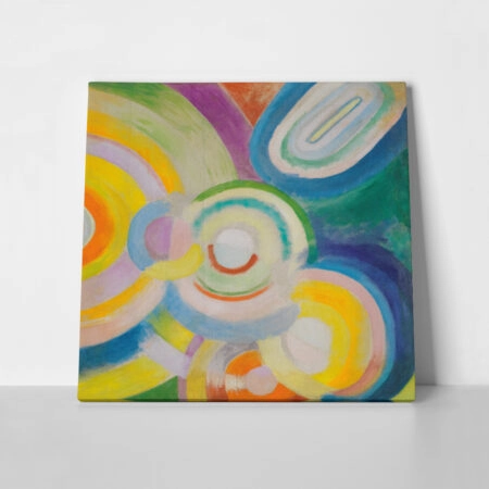 Πίνακας σε Καμβά ROBERT DELAUNAY - COLORED DISKS - Robert Delaunay