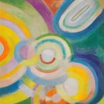 Πίνακας σε Καμβά ROBERT DELAUNAY - COLORED DISKS