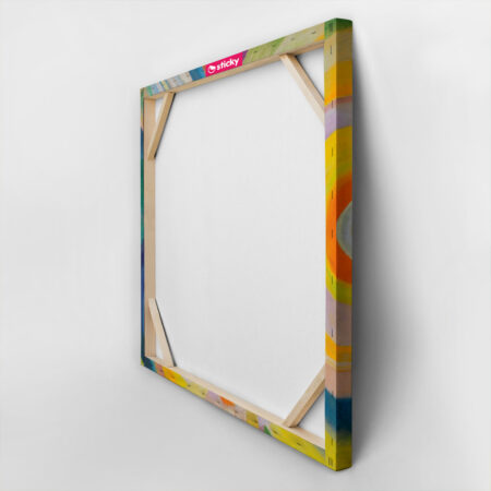 Πίνακας σε Καμβά ROBERT DELAUNAY - COLORED DISKS - Robert Delaunay Sticky 4