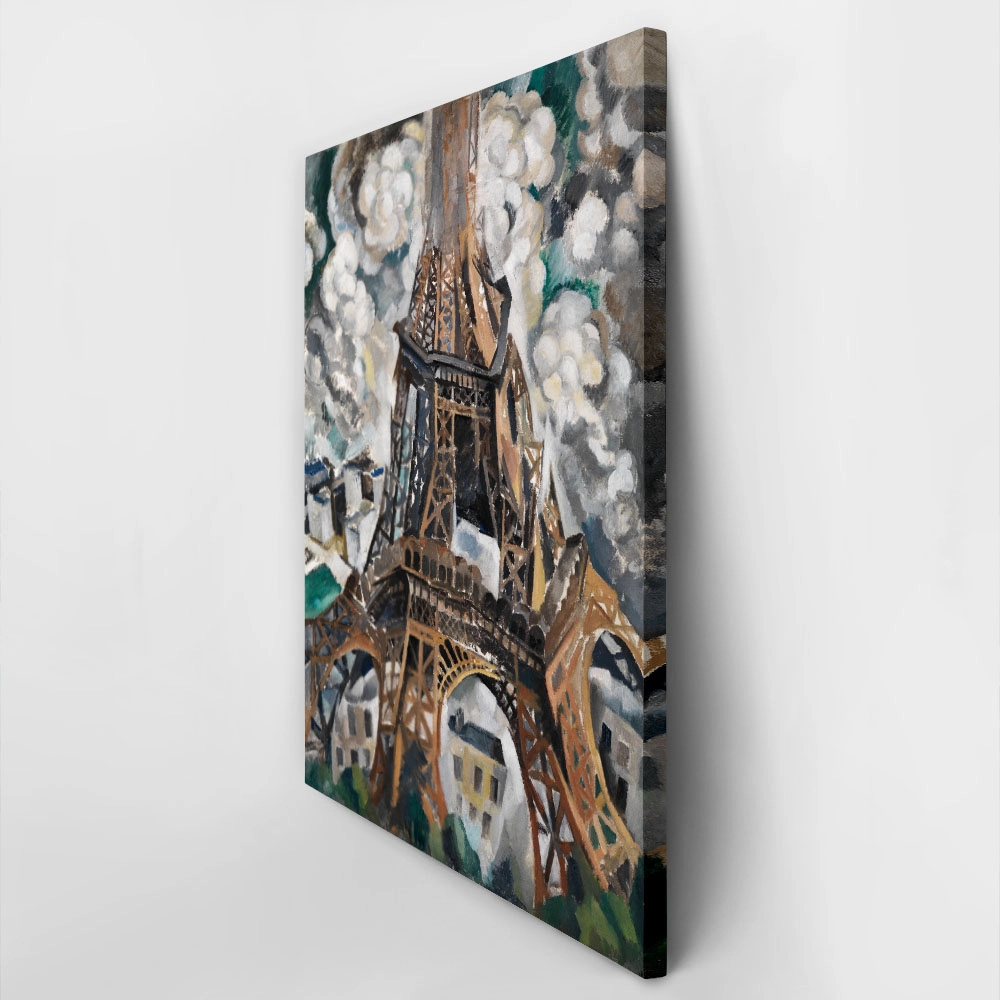 Πίνακας σε Καμβά ROBERT DELAUNAY - EIFFEL TOWER 1910