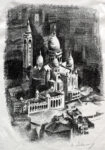 Πίνακας σε Καμβά ROBERT DELAUNAY - LA BUTTE MONTMARTRE ET LE SACRÉ-COEUR