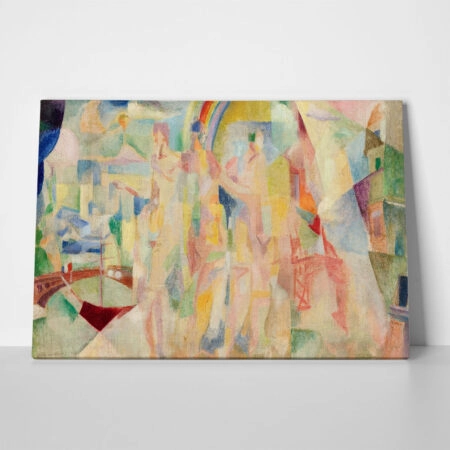 Πίνακας σε Καμβά ROBERT DELAUNAY - LA VILLE DE PARIS - Robert Delaunay