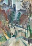 Πίνακας σε Καμβά ROBERT DELAUNAY - LANDSCAPE OF LAON