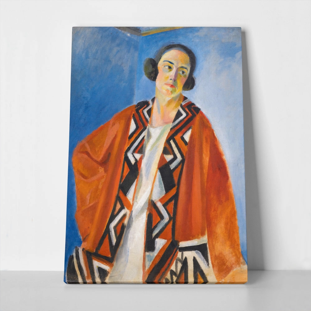 Πίνακας σε Καμβά ROBERT DELAUNAY - PORTRAIT OF HELENE MARRE